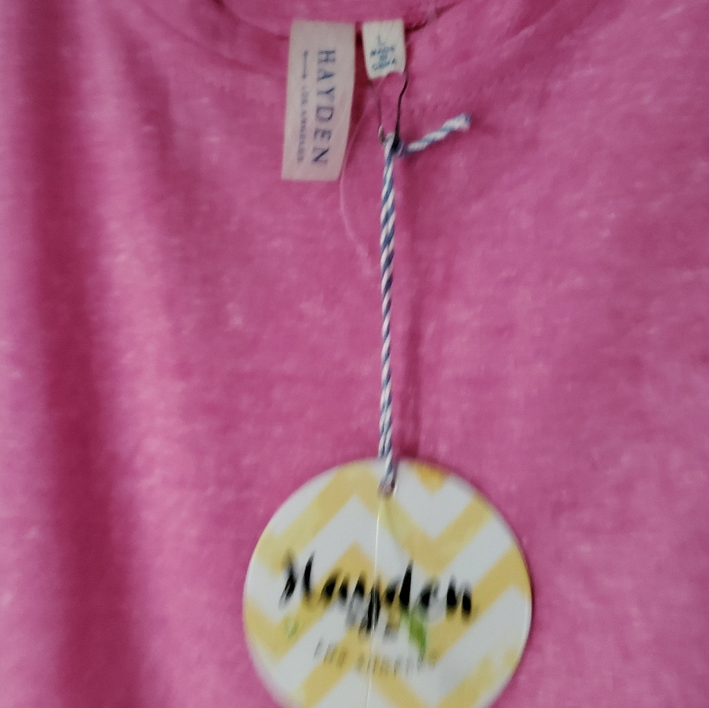 NWT! Hayden Womens Pink Short w/ Black Straps - Picture 7 of 8